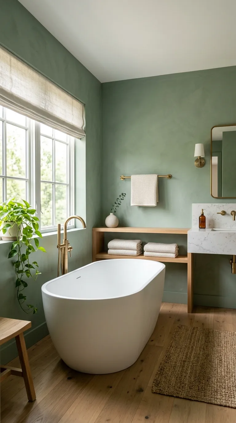 Green Bathroom Decor