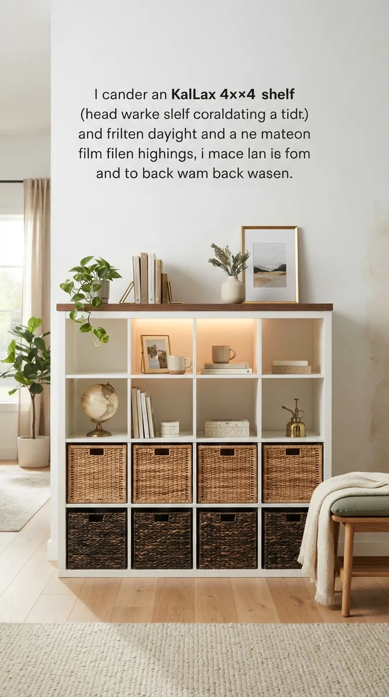 IKEA Kallax Styling Ideas