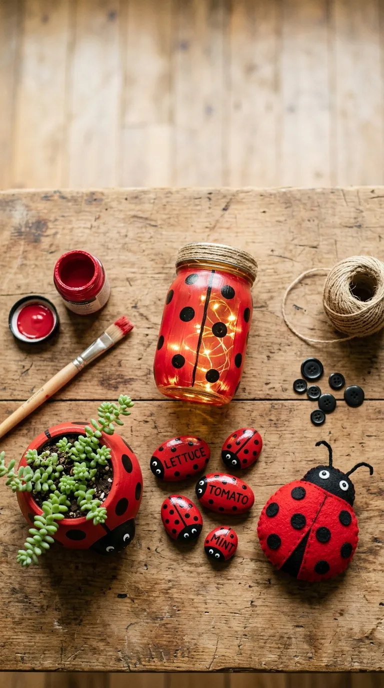 Ladybug DIY Ideas