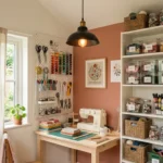 Small She Shed Craft Room Ideas