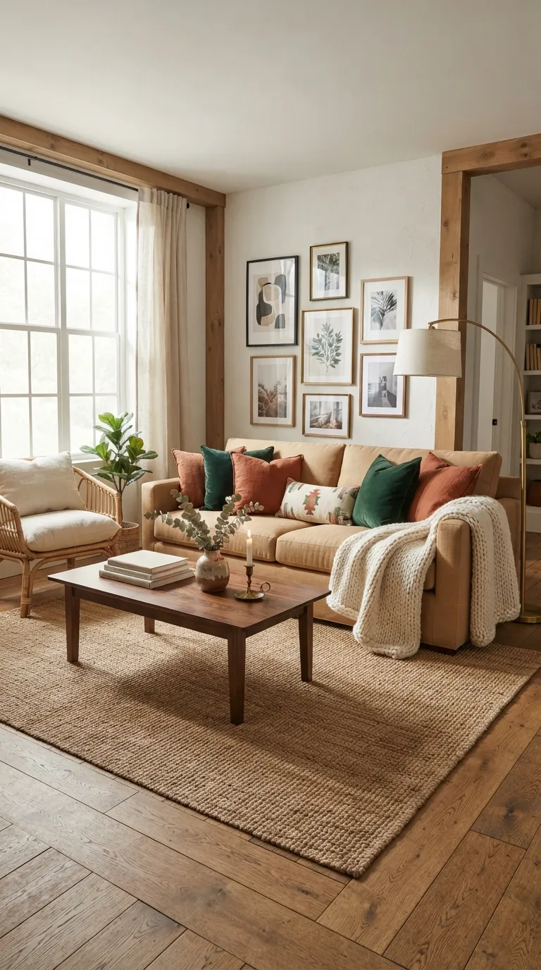 Tan Sofa Living Room