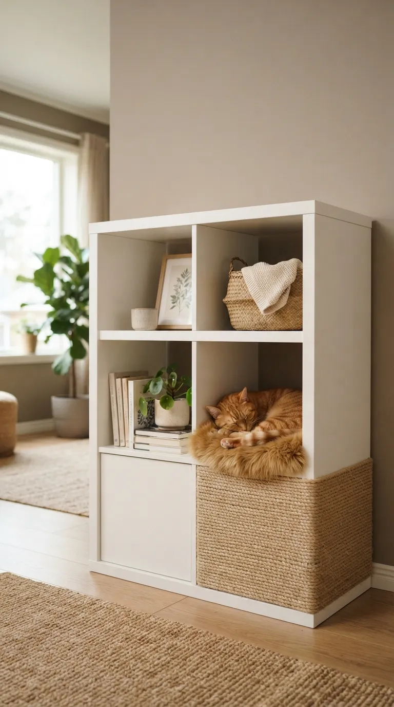 IKEA Kallax Cat Furniture Hacks