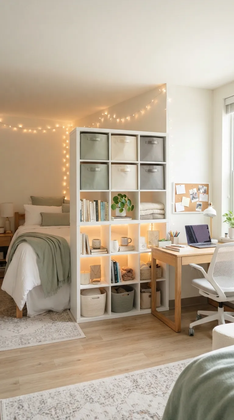 IKEA Kallax Dorm Room Ideas