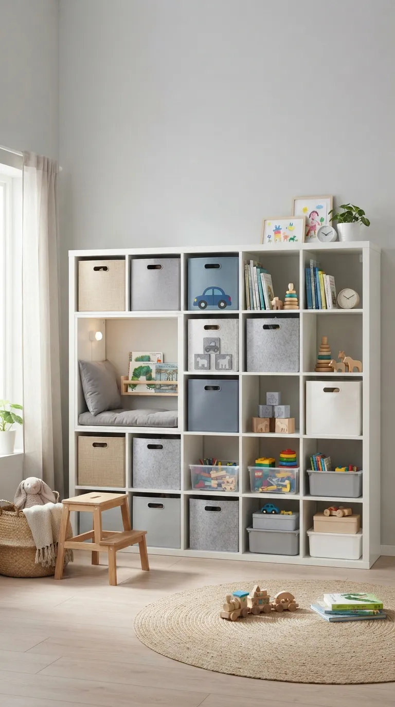 IKEA Kallax Playroom Ideas