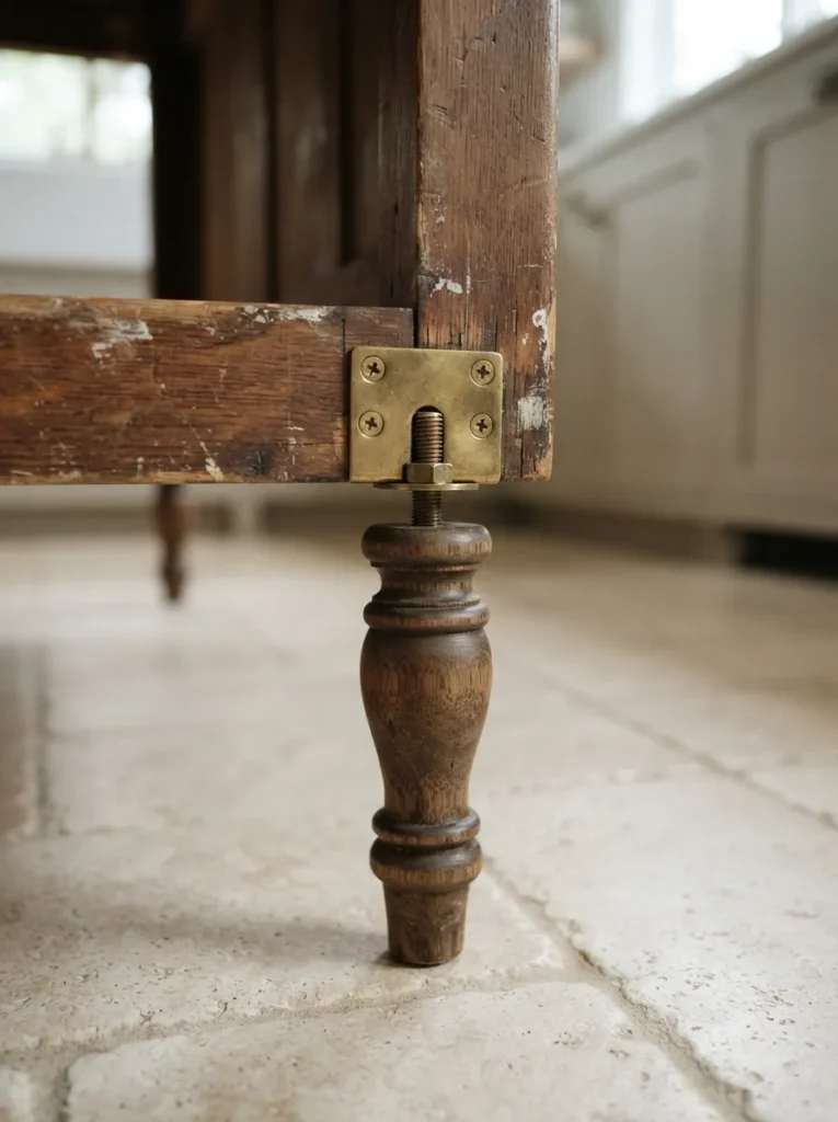 Raising the Frame to True Counter Height
