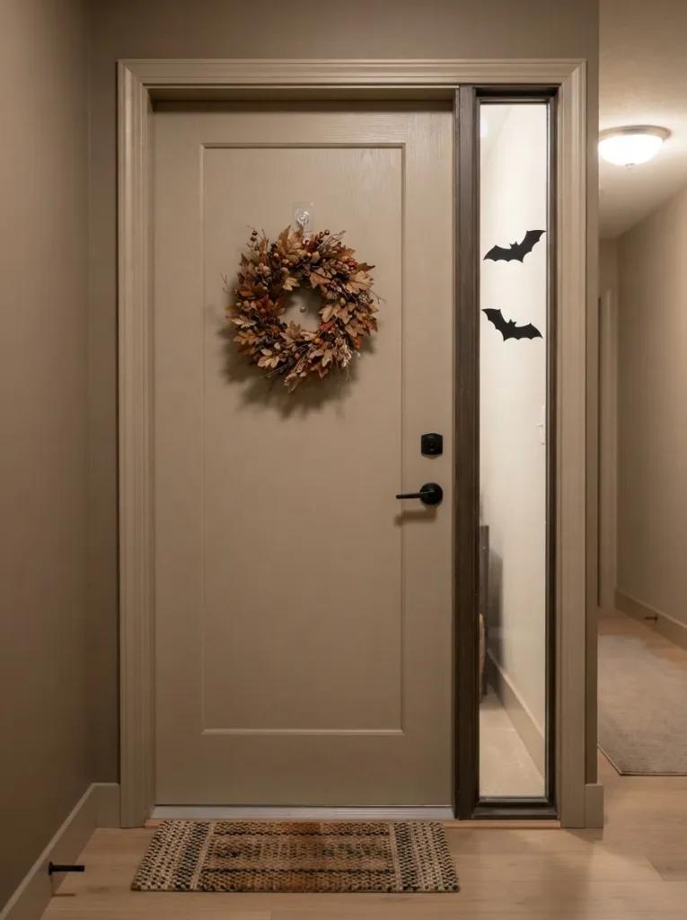 Decorate an Apartment Door Without Drilling Anything