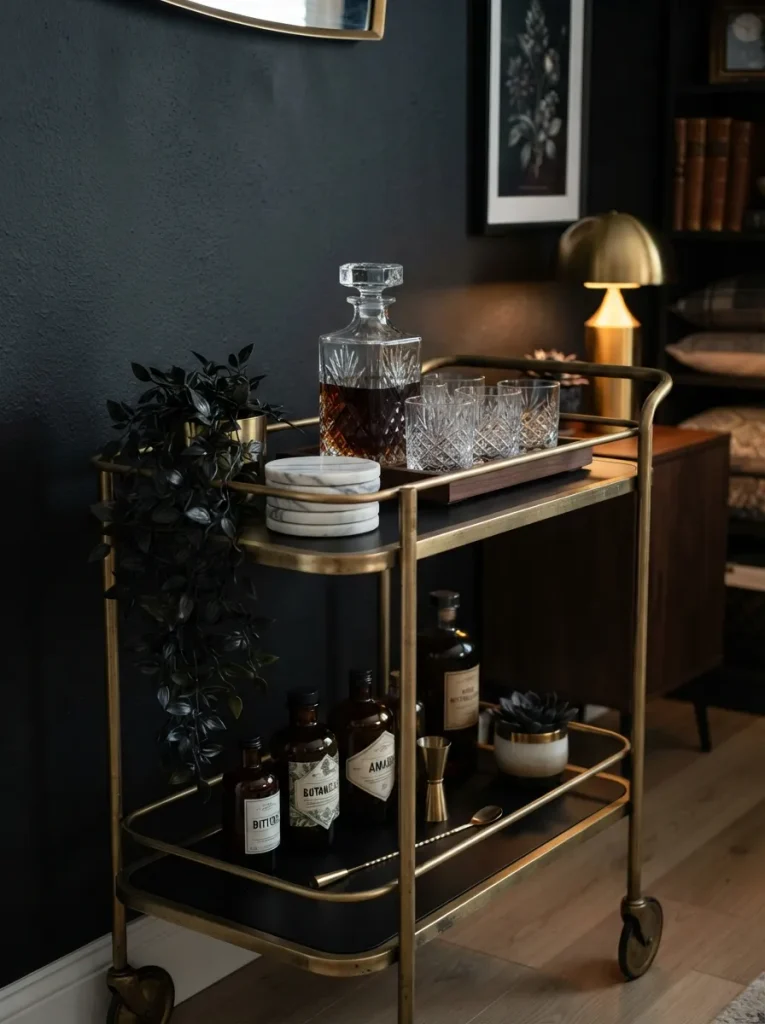 Turn a Bar Cart Into an Apothecary Station