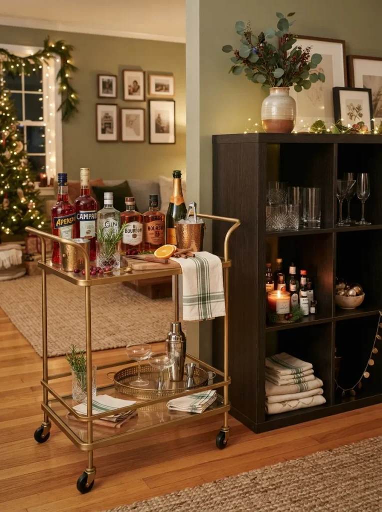 Holiday Bar Cart Pairing