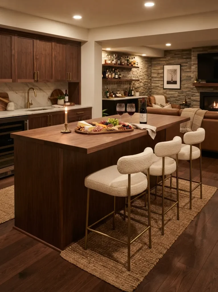 Bar-Height Seating That Actually Fits the Overhang