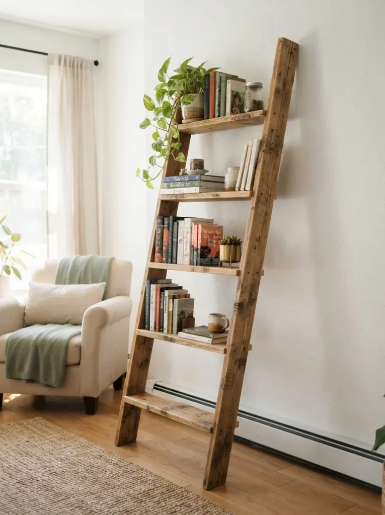 A-Frame Ladder Bookshelf