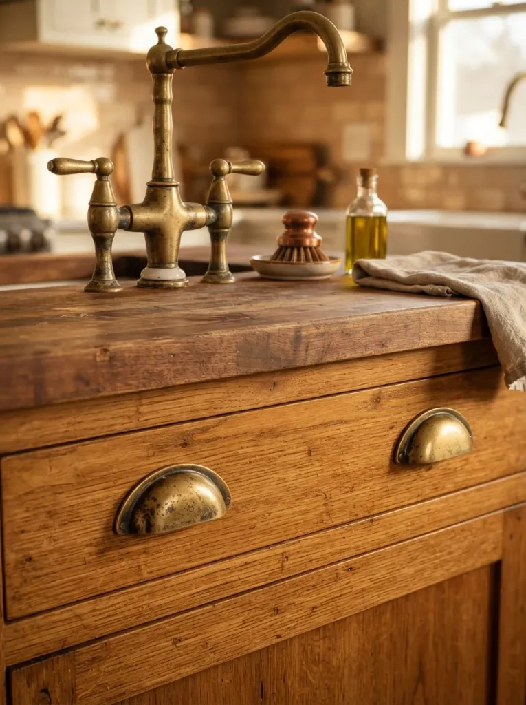 Unlacquered Brass Hardware and Fixtures