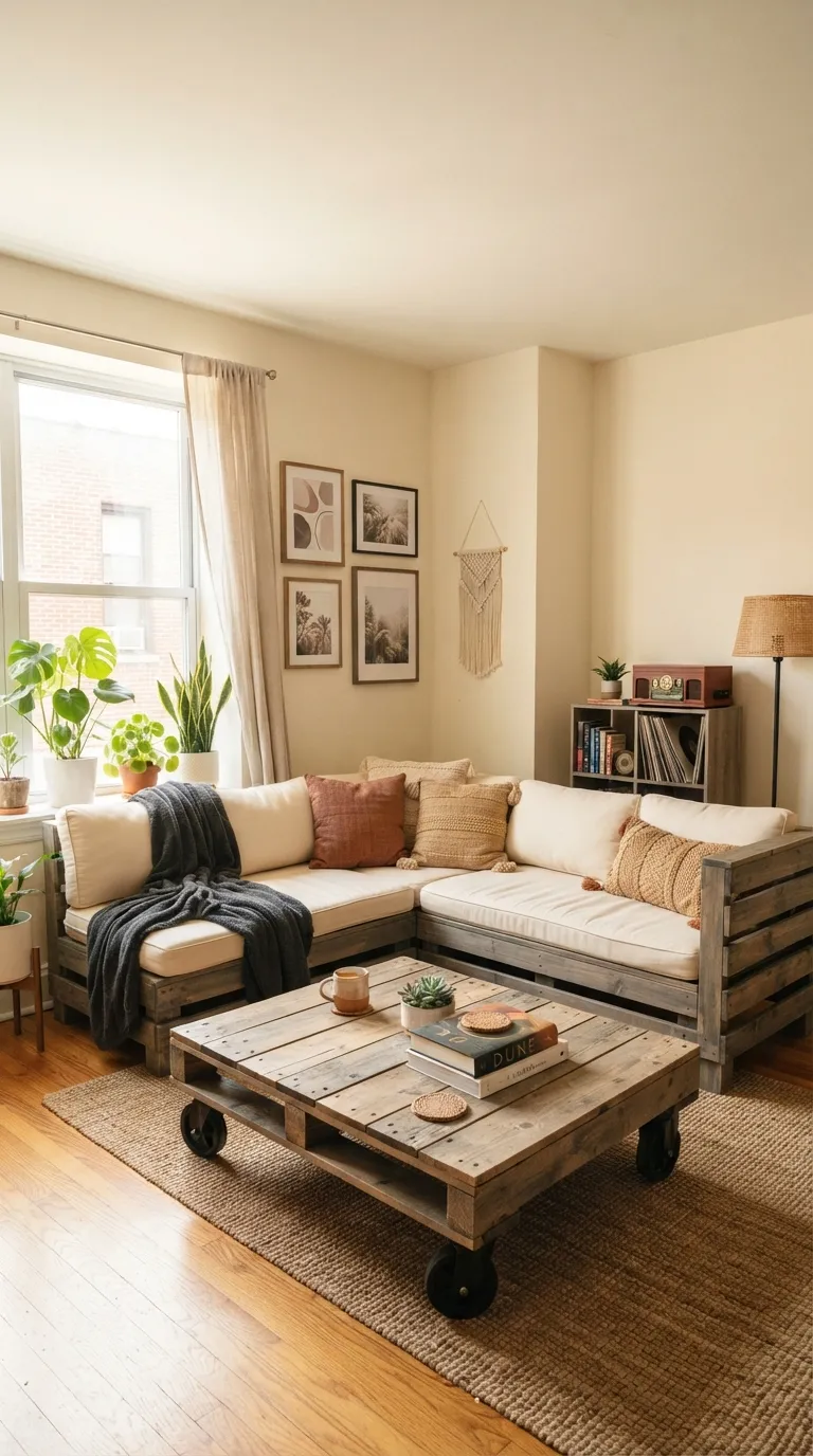 Budget Pallet Furniture Ideas
