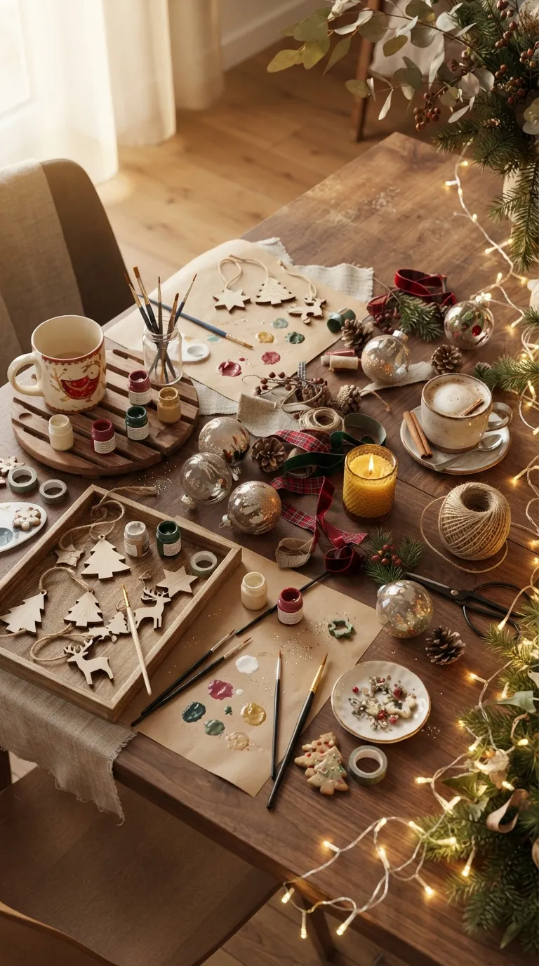 Christmas Themed Girls Night Craft