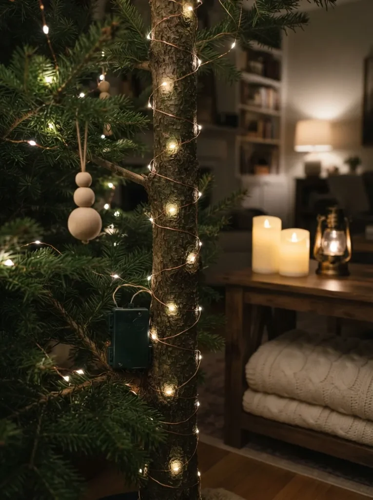 Swap Plug-In Strings for Battery-Powered Warm-White Lights