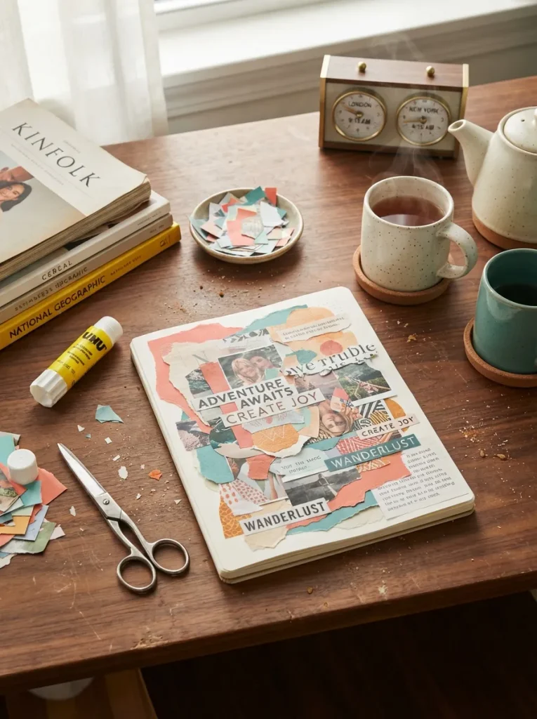 Brunch-Meets-Nightcap Collage Session