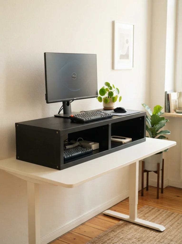 Kallax as a Standing-Desk Riser