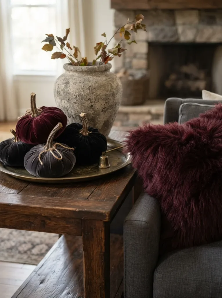Reach for Velvet and Aged Metal Instead of Plastic and Glitter
