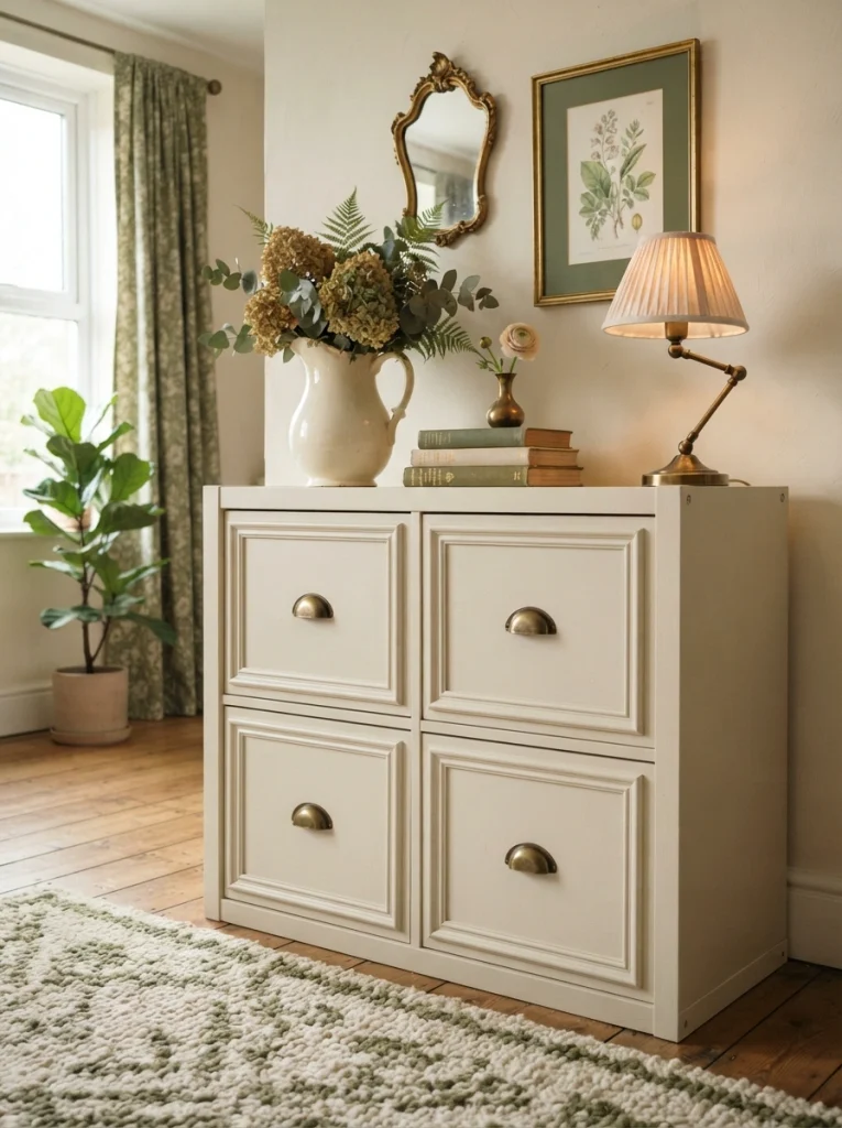 Give the Frame a Painted Finish That Reads Vintage, Not Flat-Pack
