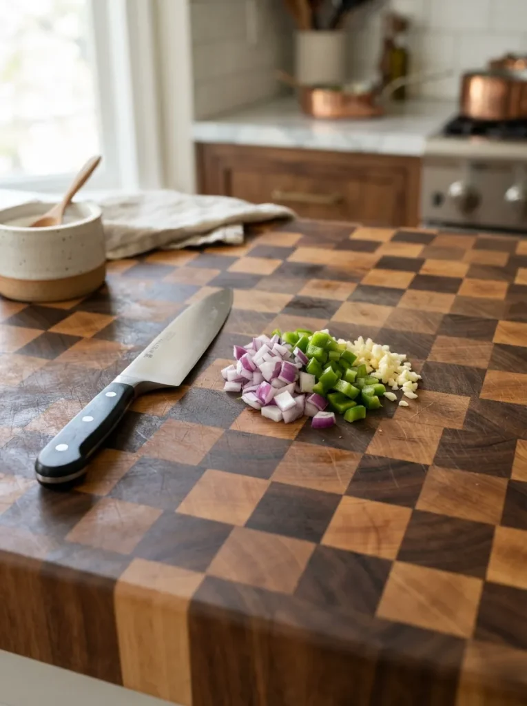 End-Grain Butcher Block for a True Chopping Surface