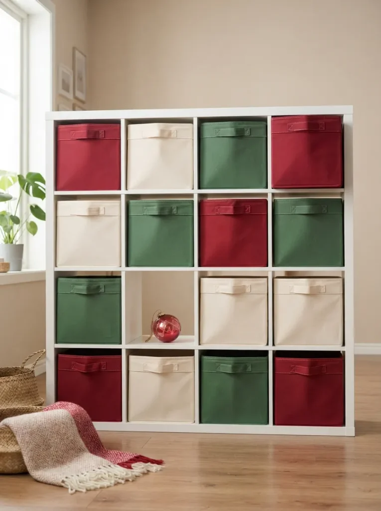 Color-Blocked Holiday Bin Liners