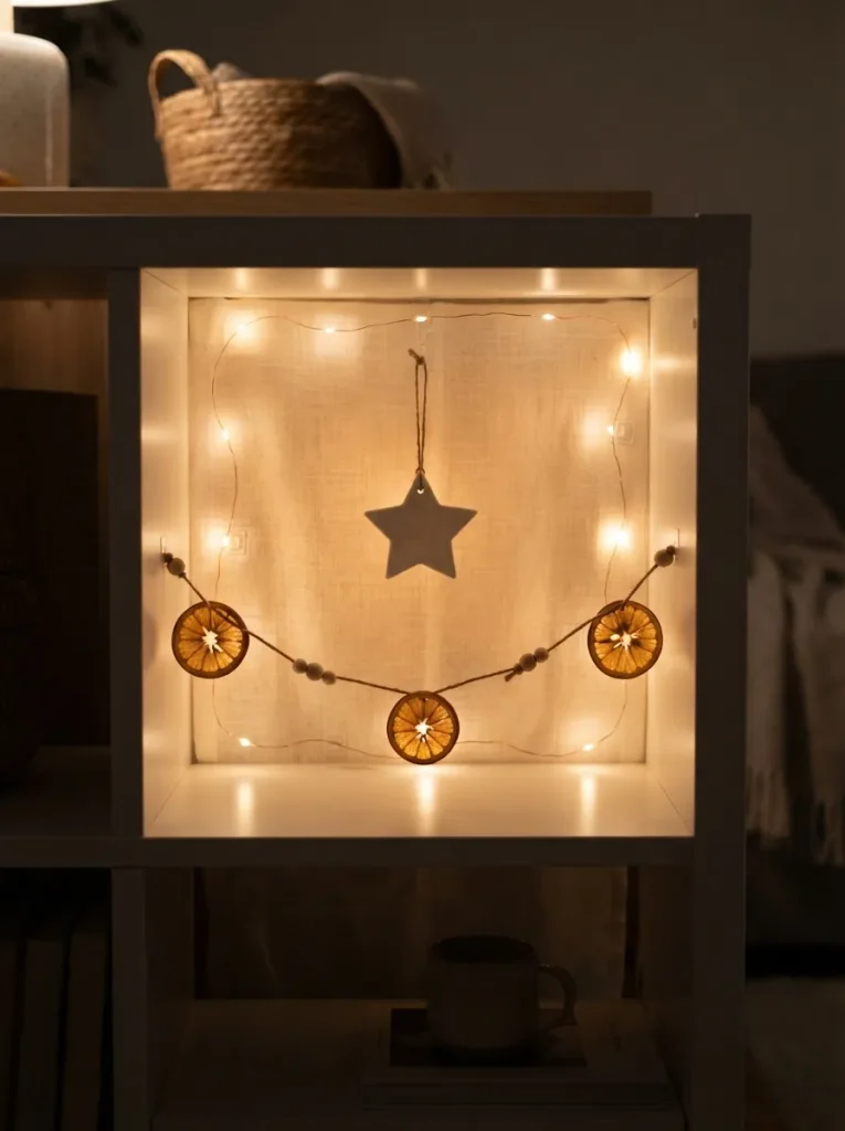 Warm White Fairy Light Backdrop