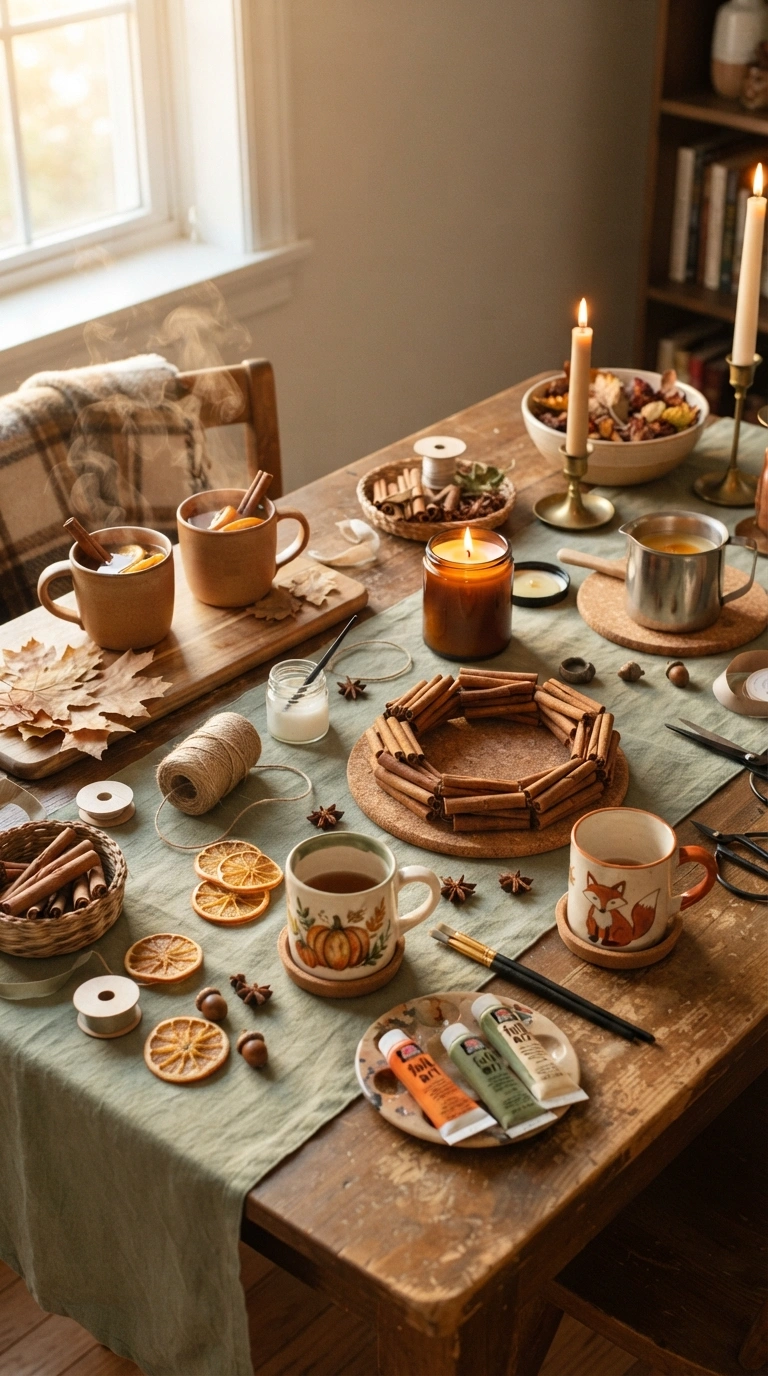 Fall Theme Girls Night Craft