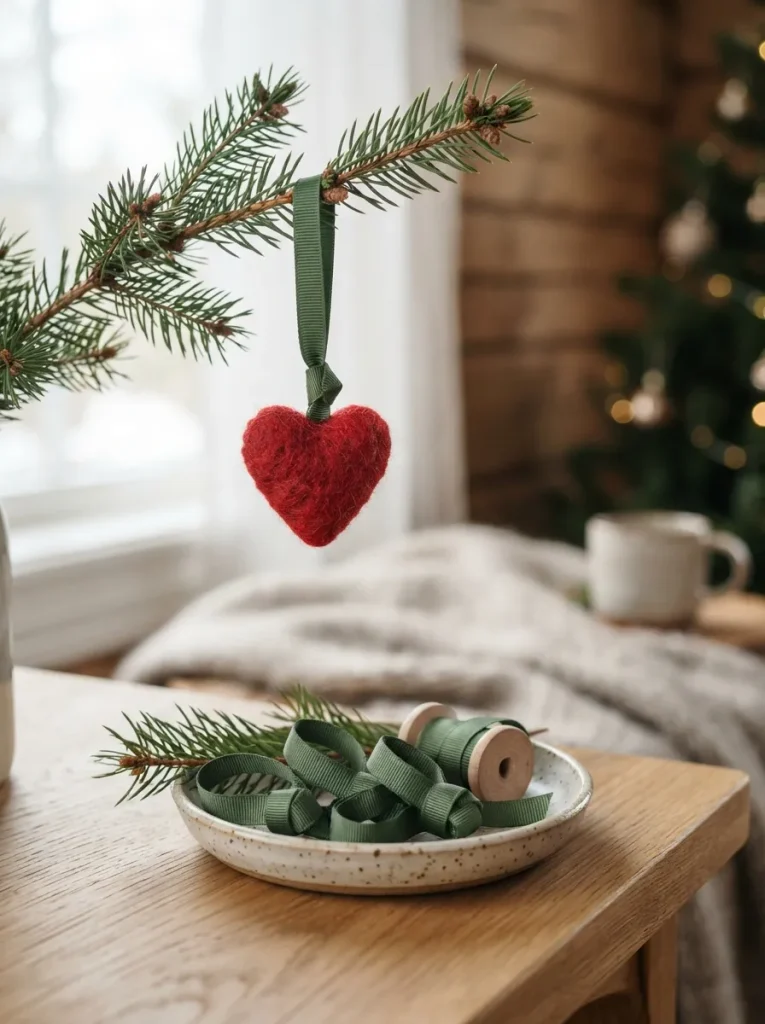 Hang Ornaments on Closed Ribbon Loops, Not Metal Hooks