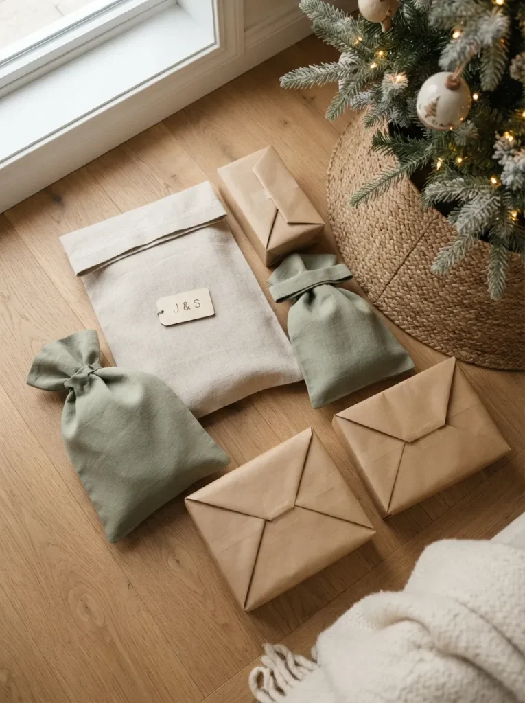 Wrap Gifts in Fabric Bags, Not Ribbon