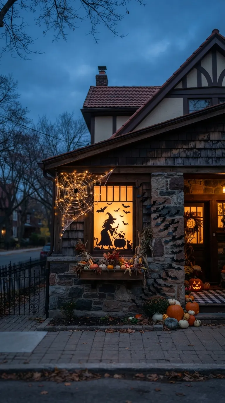 Halloween Window Decor Ideas