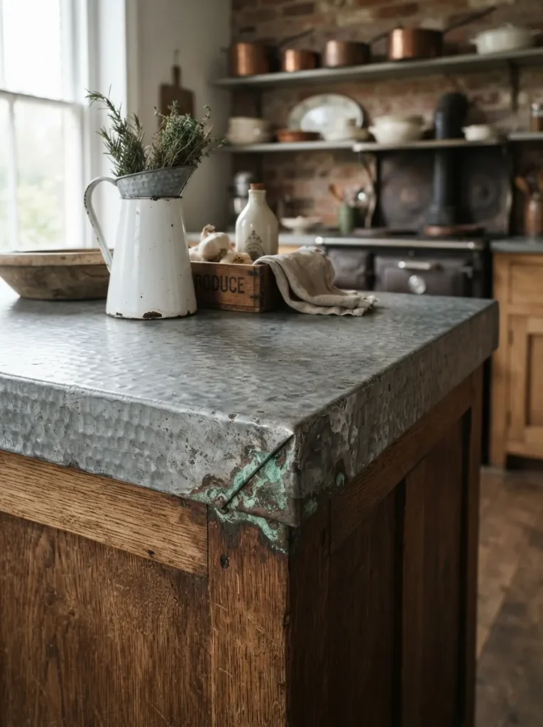 Wrapping the Top in Zinc or Tin