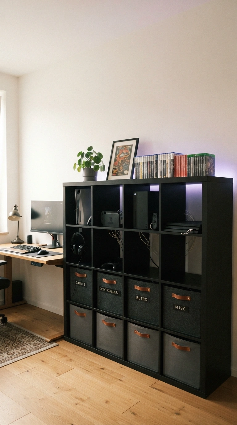 12 IKEA Kallax Gaming Room Setup Ideas That Actually Work