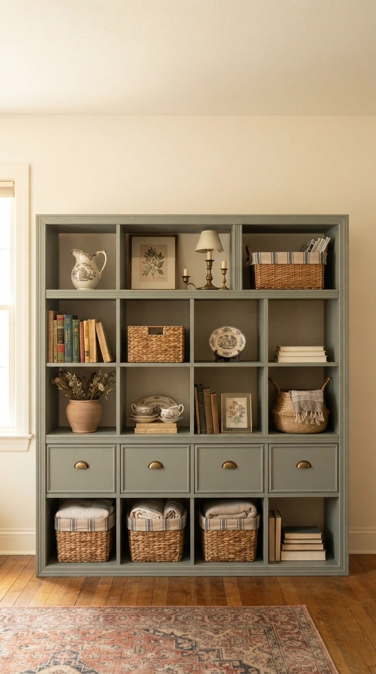 IKEA Kallax Grandmillennial Styling Ideas