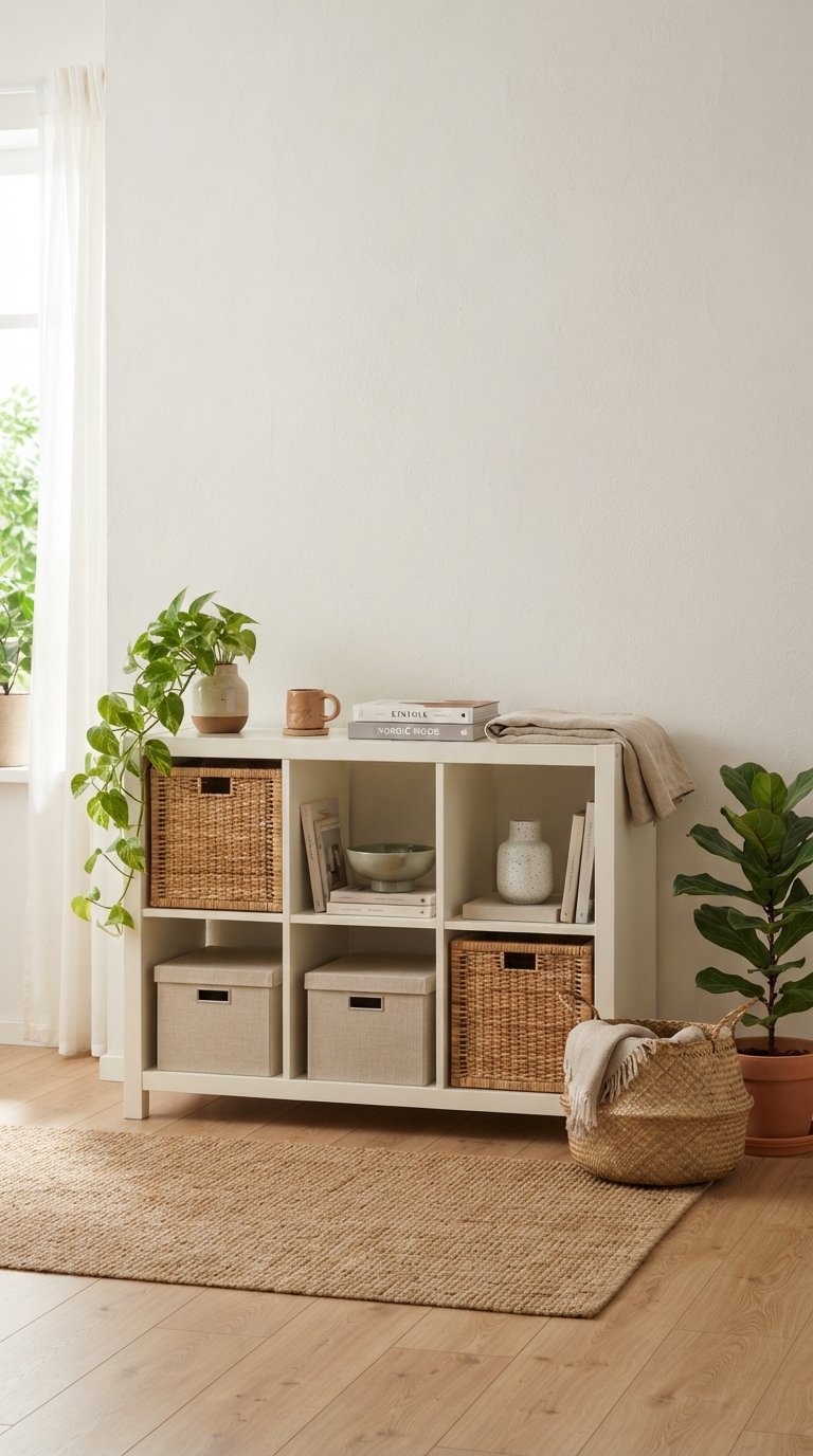 IKEA Kallax Scandinavian Styling Ideas