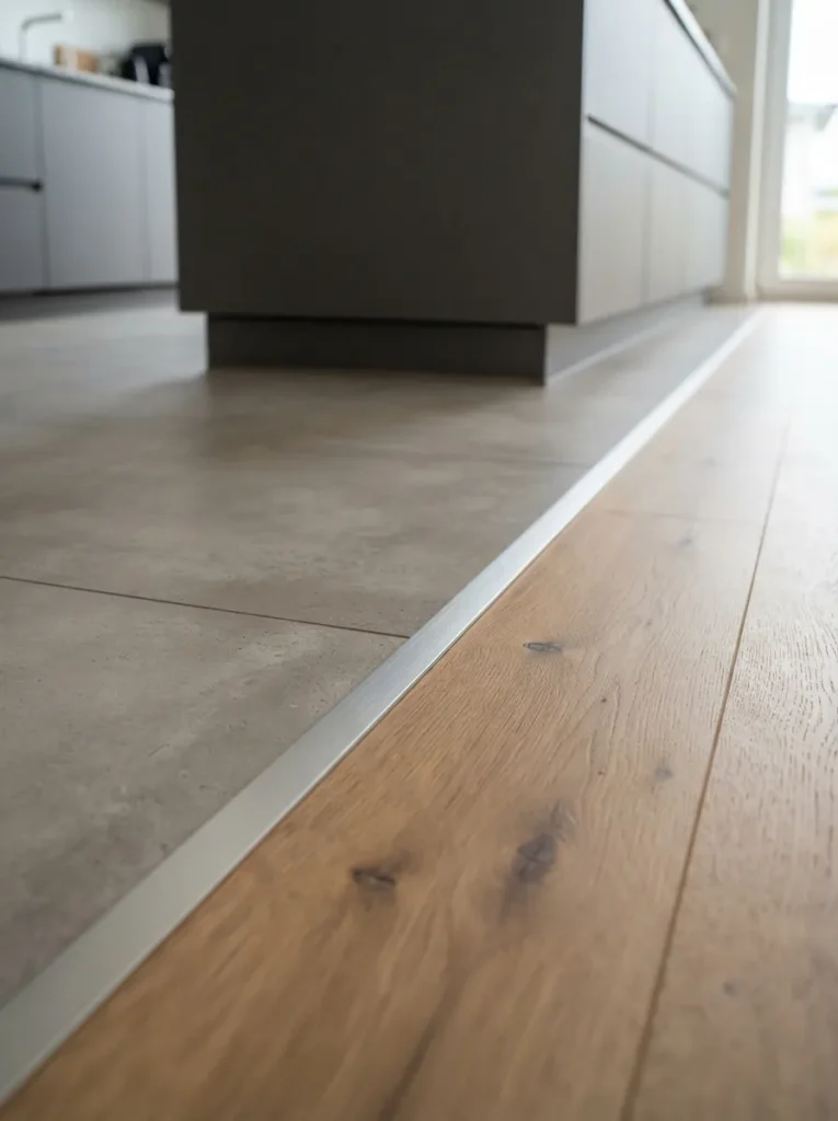 A Slip-Resistant, Threshold-Free Floor Transition