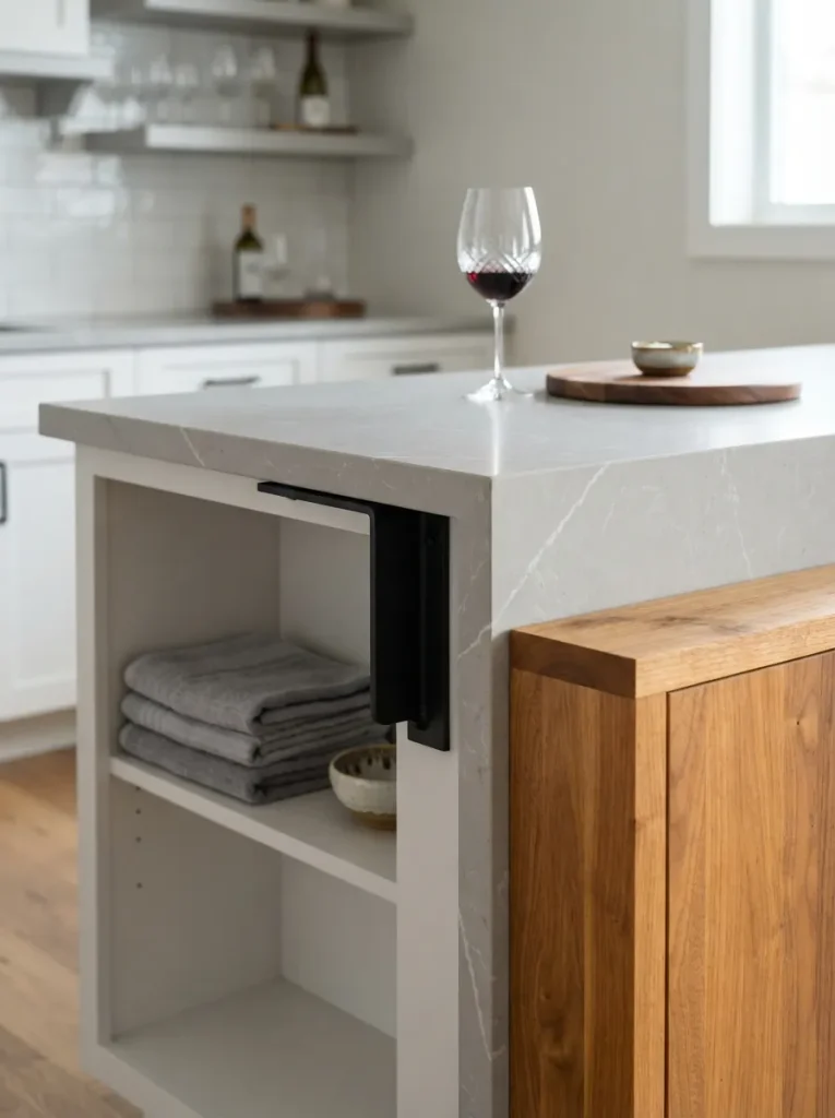Waterfall Quartz vs. Butcher Block: The Trade-Off That Matters Below Grade