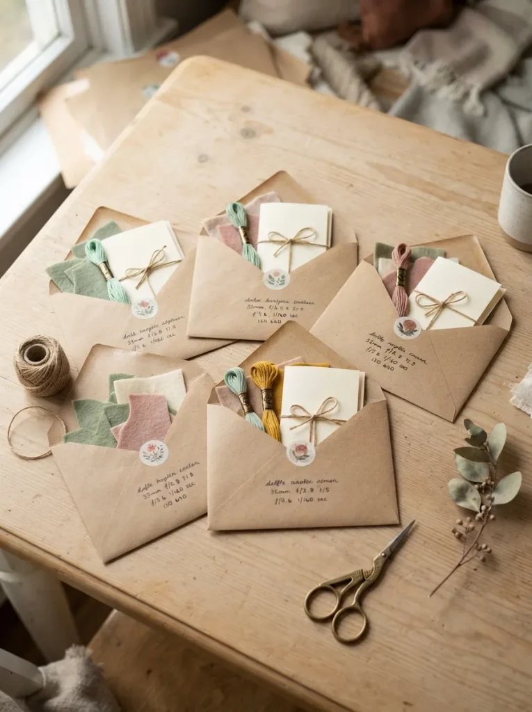 Mystery Envelope Swap: Everyone Opens Someone Else's Supplies
