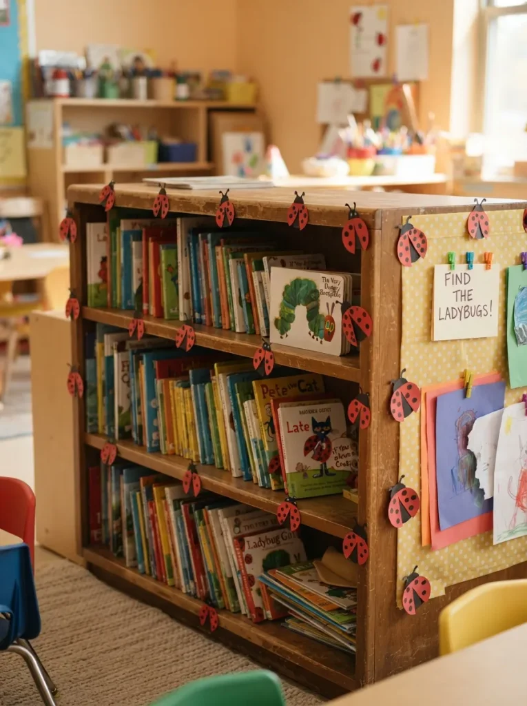 A "Spot the Ladybug" Classroom Scavenger Hunt