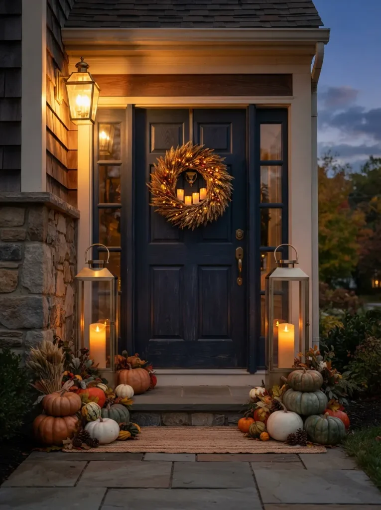 Layered Lantern Light Instead of a Single Porch Bulb