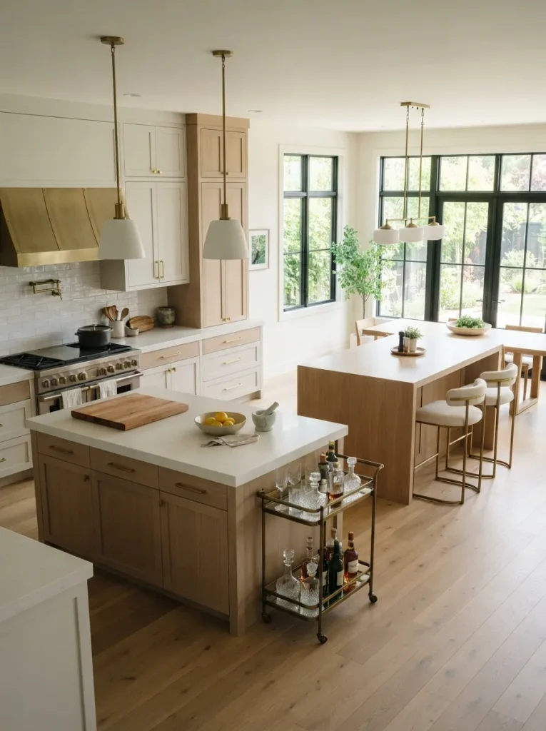 The Two-Island Layout for Large Kitchens