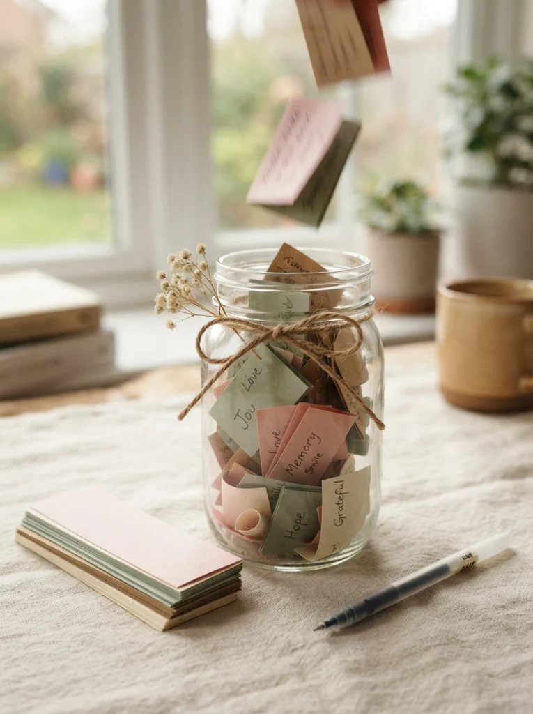 The Memory Jar & Love Notes Station