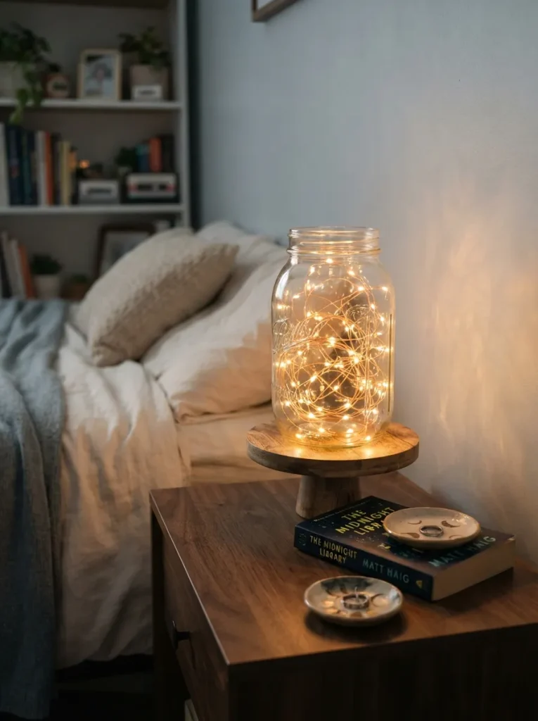 Fairy-Light Jar Lanterns