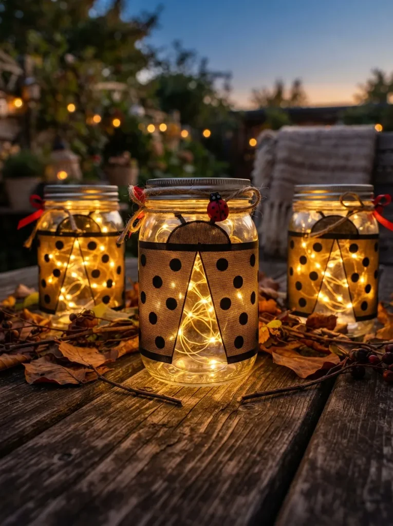 Mason Jar Glow Station