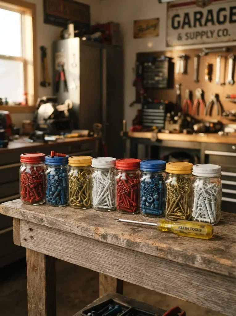 Color-Code the Lids by Fastener Family