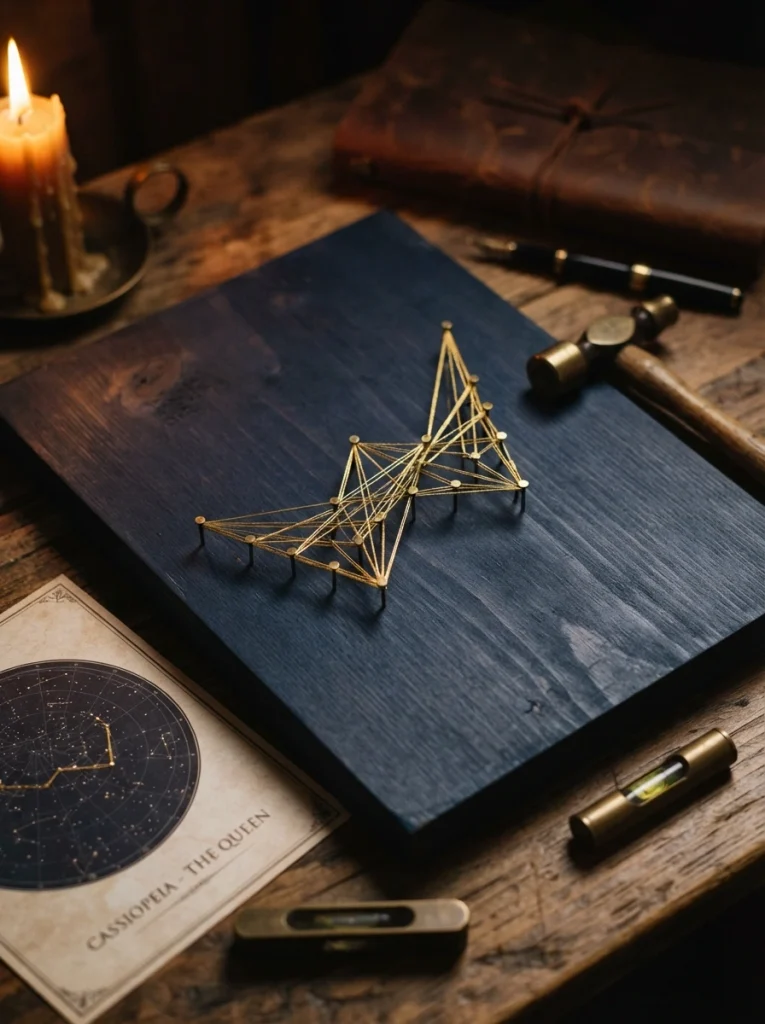 Constellation String Art Board