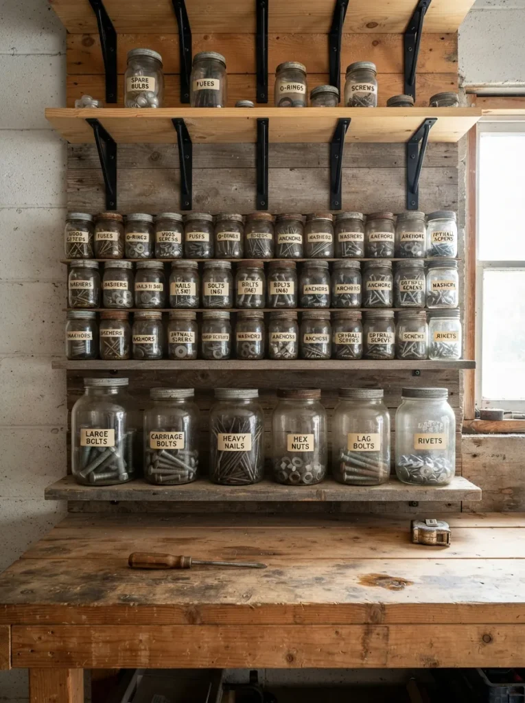 Zone the Jar Wall by How Often You Reach for It