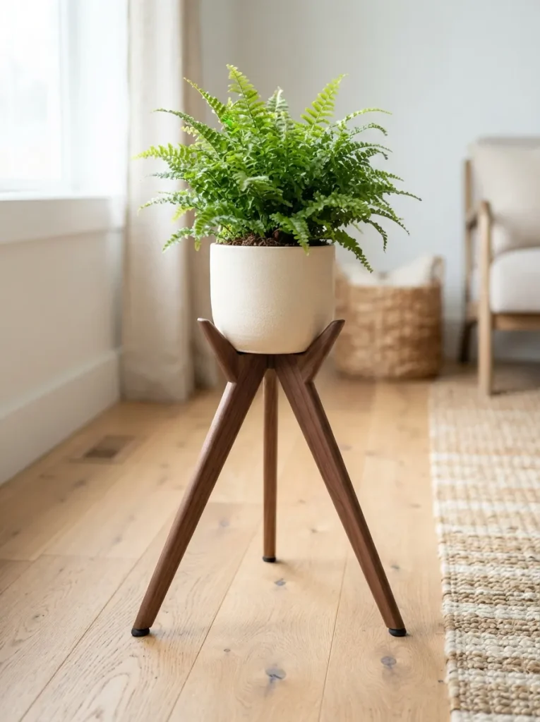 Pick a Plant Stand With Wide-Splayed Legs, Not a Single Pole