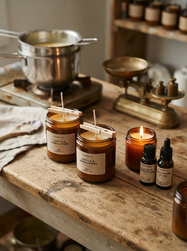 Custom Candle Pouring Bar