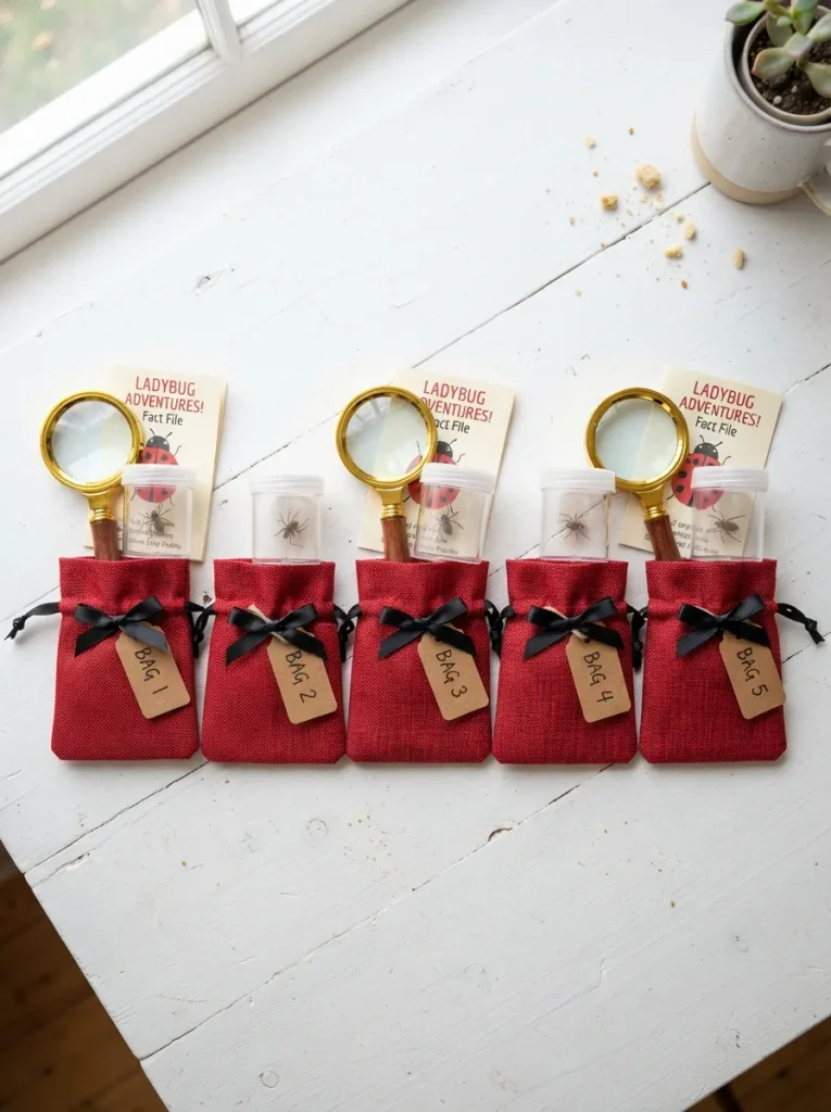 Magnifying Glass Favor Bags