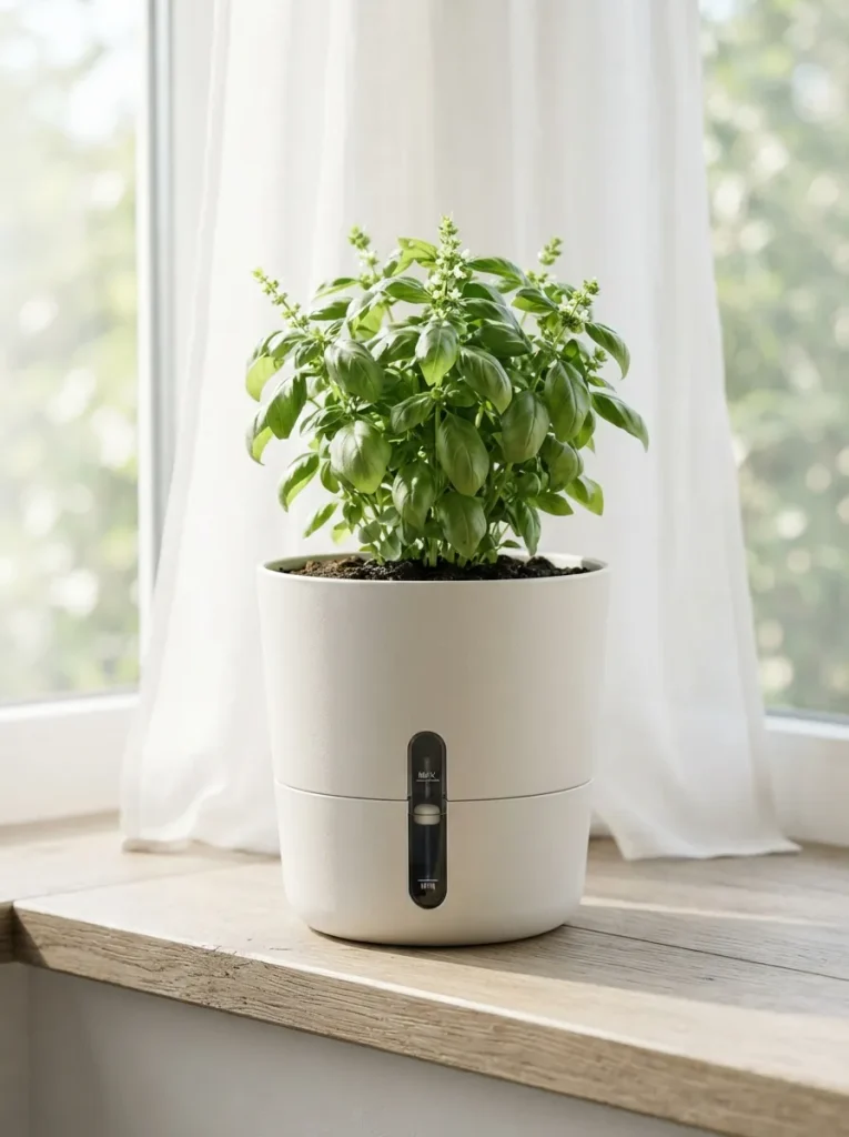 Choose a Self-Watering Planter With a Sealed Reservoir