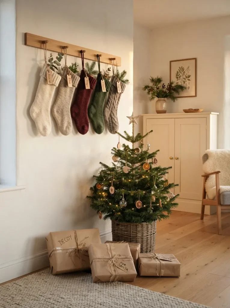 Move Stockings and Real Presents Out of Reach